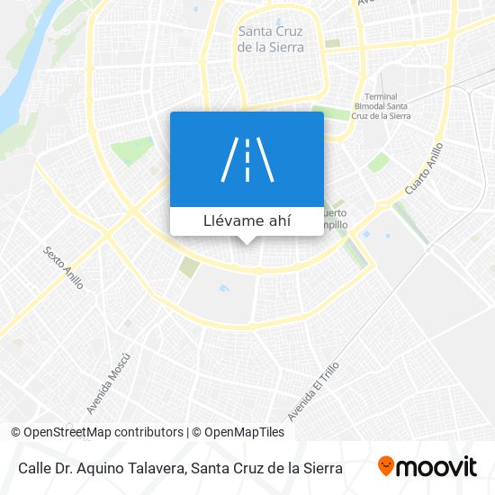 Mapa de Calle Dr. Aquino Talavera