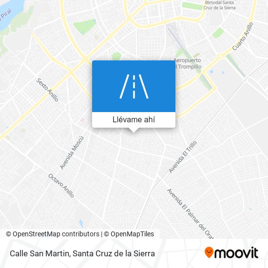 Mapa de Calle San Martin