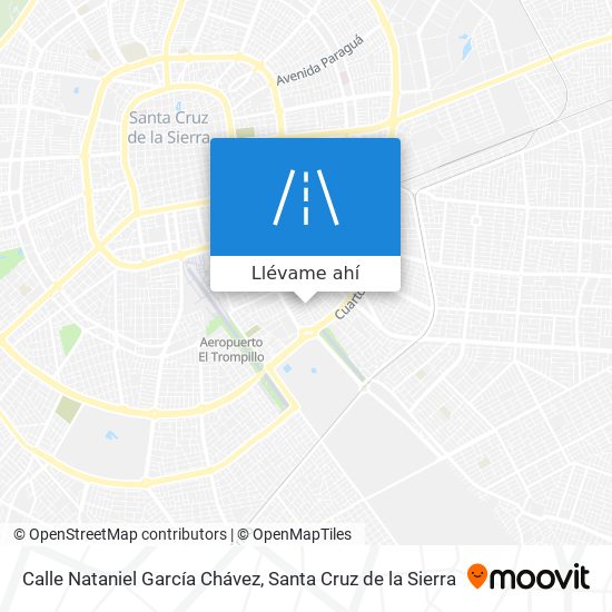 Mapa de Calle Nataniel García Chávez