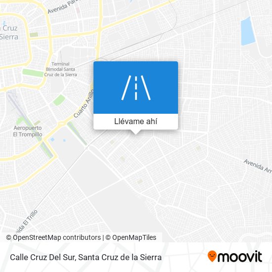 Mapa de Calle Cruz Del Sur