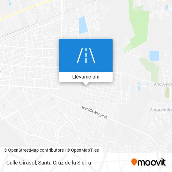 Mapa de Calle Girasol