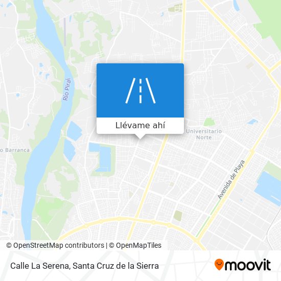 Mapa de Calle La Serena