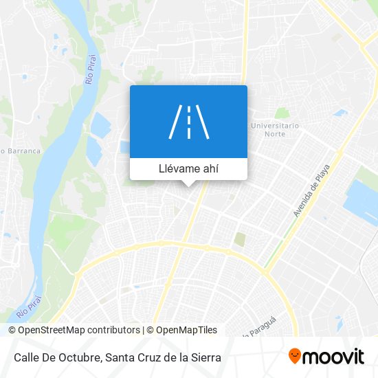 Mapa de Calle De Octubre