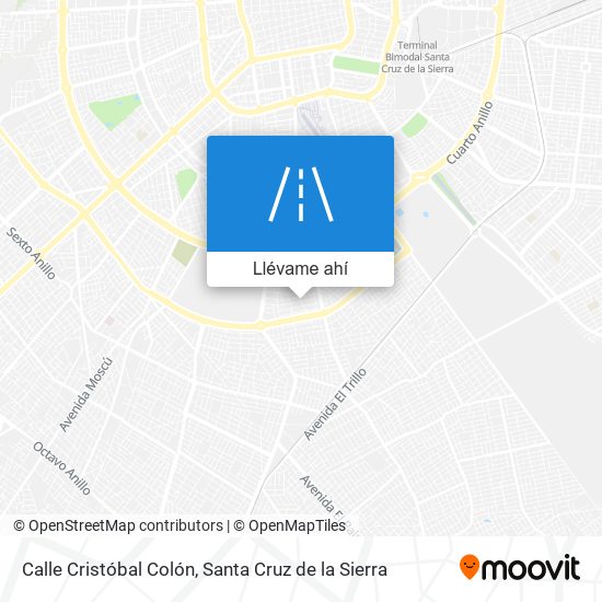 Mapa de Calle Cristóbal Colón