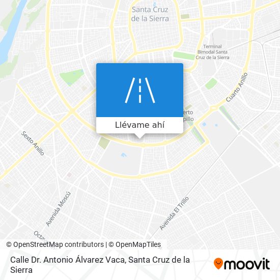 Mapa de Calle Dr. Antonio Álvarez Vaca