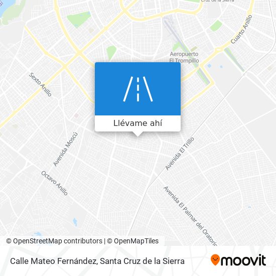 Mapa de Calle Mateo Fernández