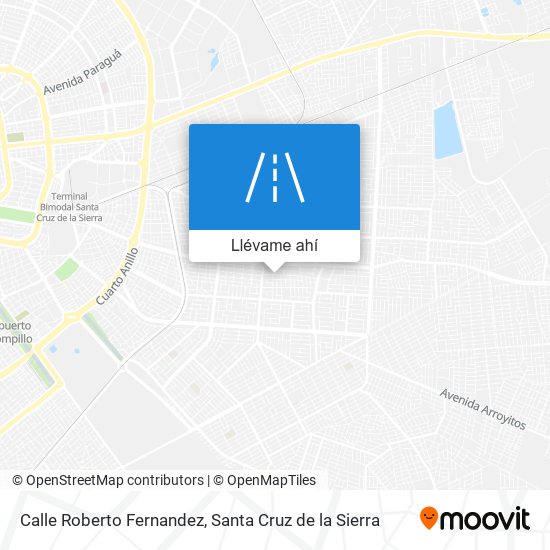 Mapa de Calle Roberto Fernandez