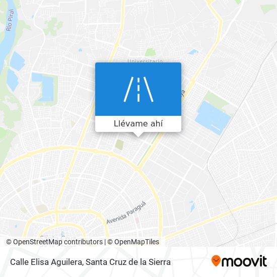 Mapa de Calle Elisa Aguilera