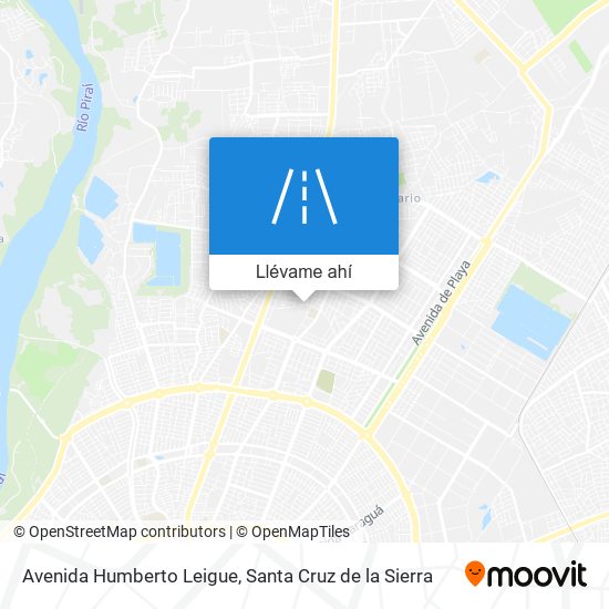 Mapa de Avenida Humberto Leigue