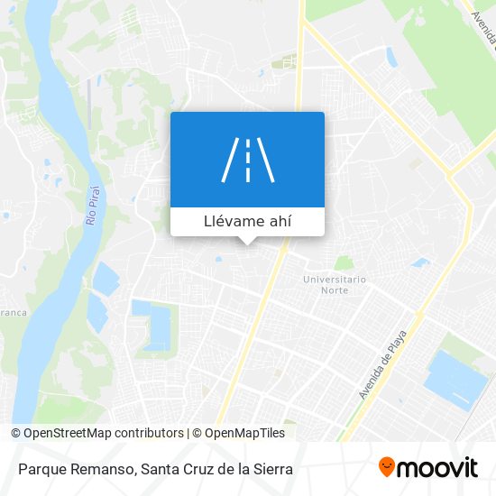 Mapa de Parque Remanso