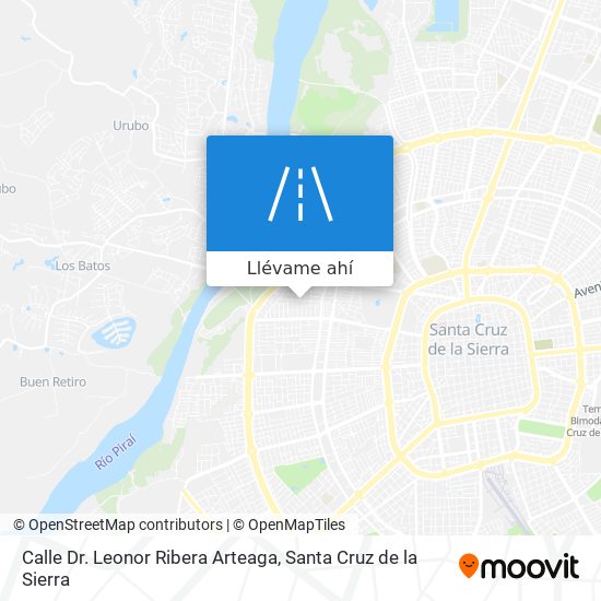 Mapa de Calle Dr. Leonor Ribera Arteaga