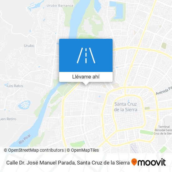 Mapa de Calle Dr. José Manuel Parada