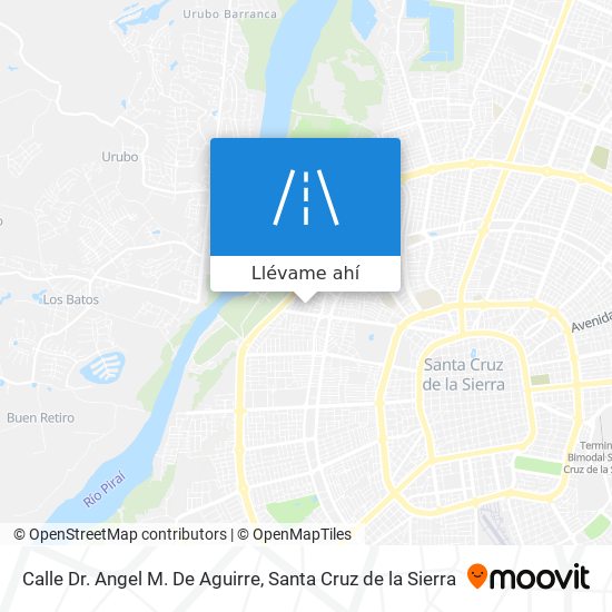 Mapa de Calle Dr. Angel M. De Aguirre