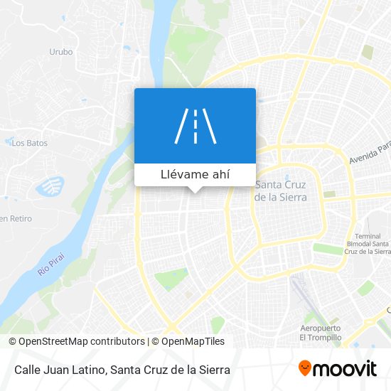 Mapa de Calle Juan Latino