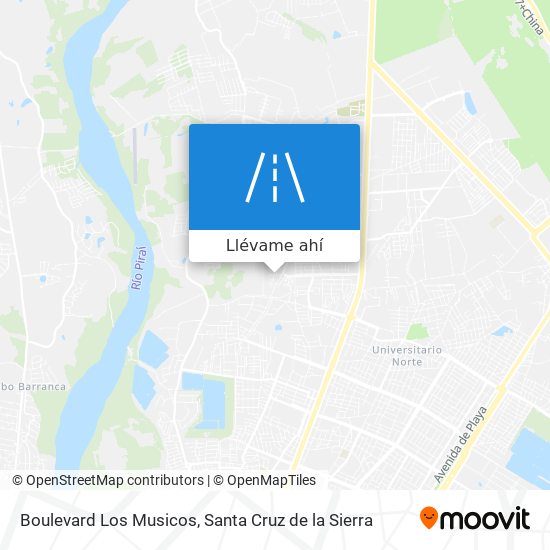 Mapa de Boulevard Los Musicos