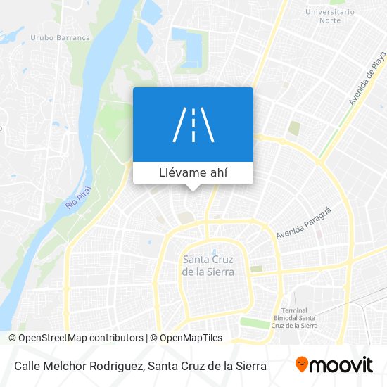 Mapa de Calle Melchor Rodríguez