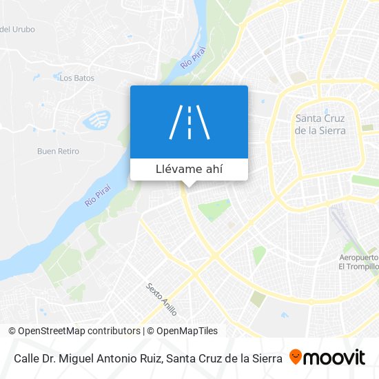 Mapa de Calle Dr. Miguel Antonio Ruiz