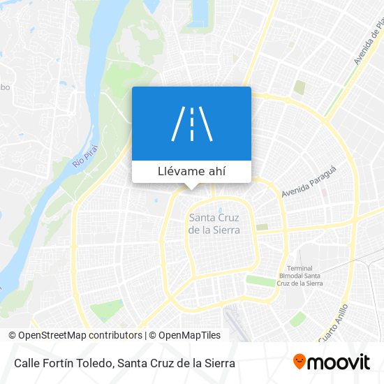 Mapa de Calle Fortín Toledo