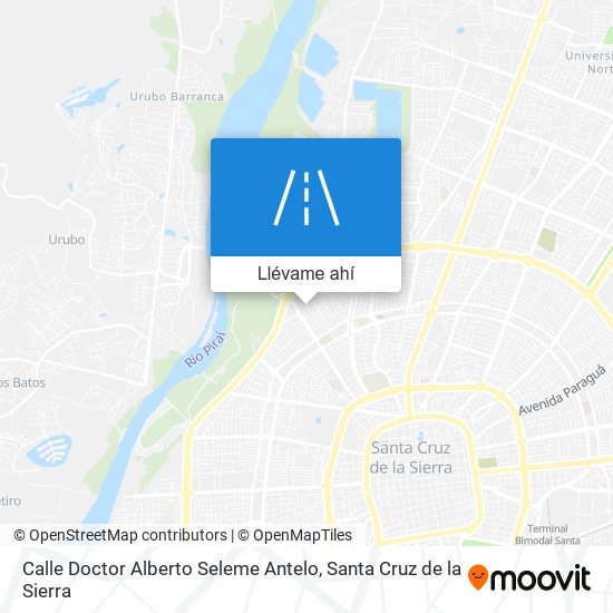 Mapa de Calle Doctor Alberto Seleme Antelo