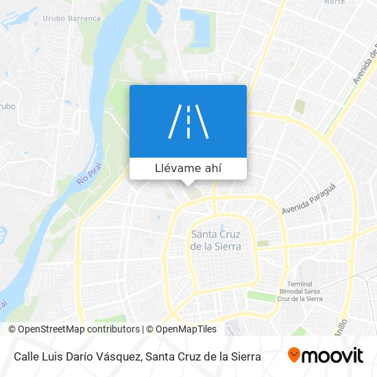 Mapa de Calle Luis Darío Vásquez