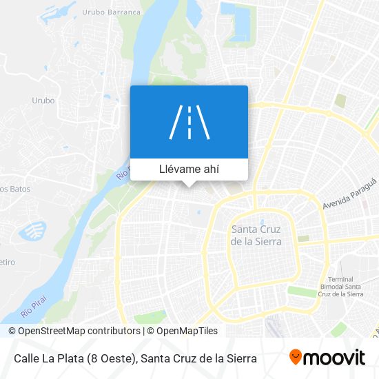 Mapa de Calle La Plata (8 Oeste)