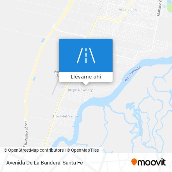 Mapa de Avenida De La Bandera