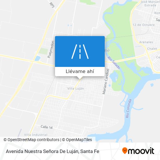 Mapa de Avenida Nuestra Señora De Luján