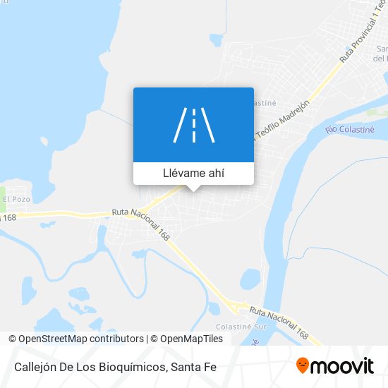 Mapa de Callejón De Los Bioquímicos