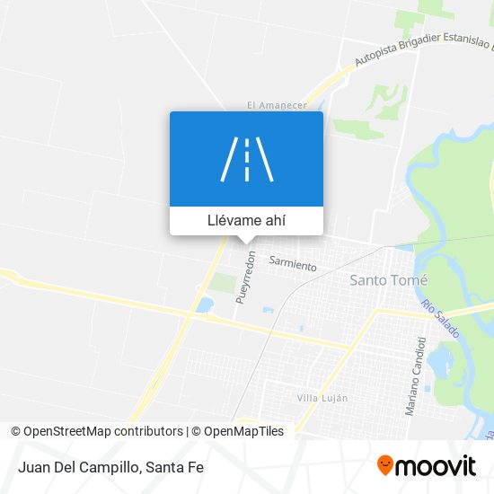 Mapa de Juan Del Campillo