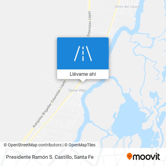 Mapa de Presidente Ramón S. Castillo