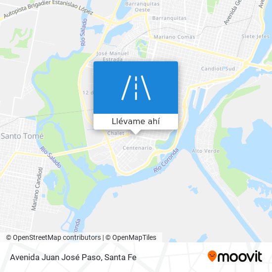 Mapa de Avenida Juan José Paso