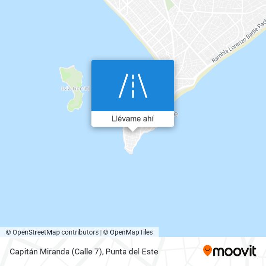 Mapa de Capitán Miranda (Calle 7)