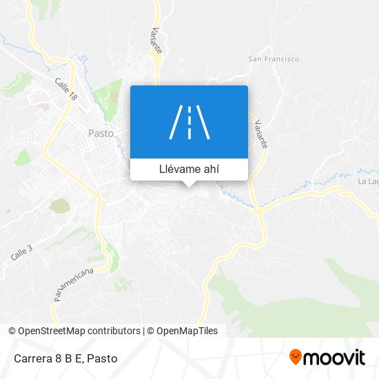 Mapa de Carrera 8 B E