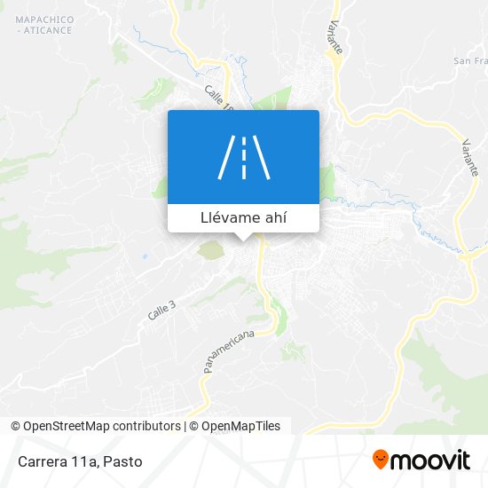 Mapa de Carrera 11a