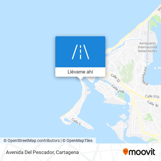 Mapa de Avenida Del Pescador