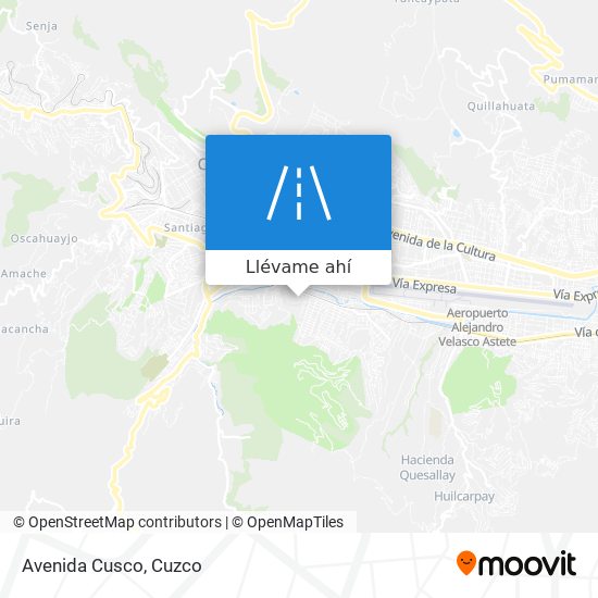 Mapa de Avenida Cusco