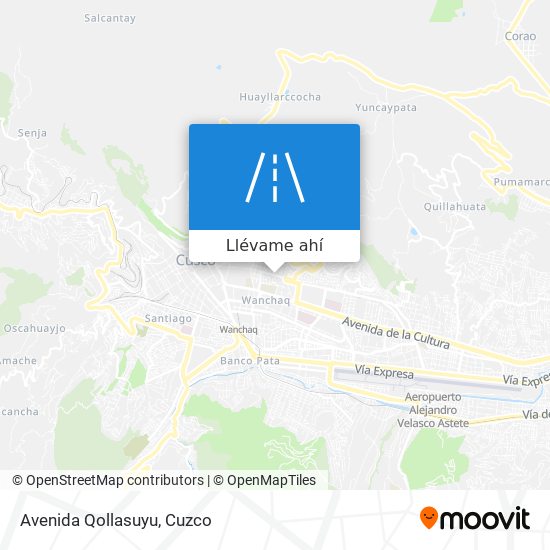 Mapa de Avenida Qollasuyu