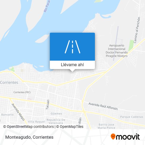 Mapa de Monteagudo