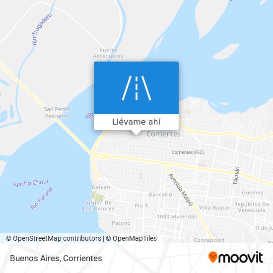 Mapa de Buenos Aires