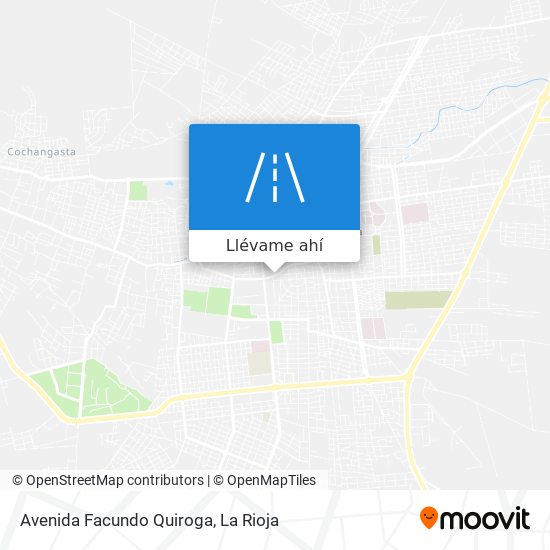 Mapa de Avenida Facundo Quiroga