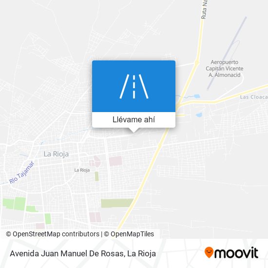 Mapa de Avenida Juan Manuel De Rosas