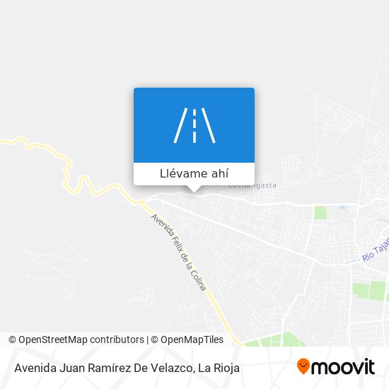 Mapa de Avenida Juan Ramírez De Velazco