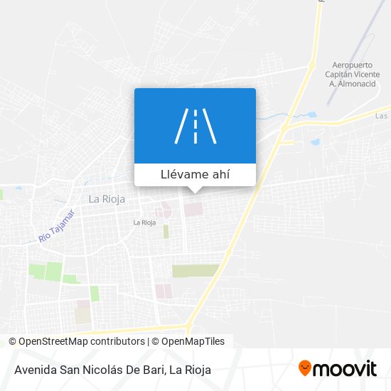 Mapa de Avenida San Nicolás De Bari