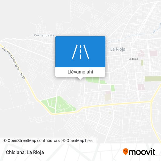 Mapa de Chiclana