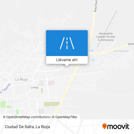 Mapa de Ciudad De Salta