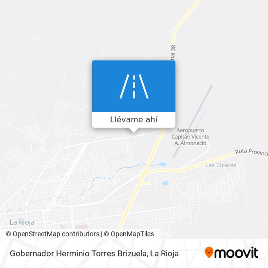 Mapa de Gobernador Herminio Torres Brizuela