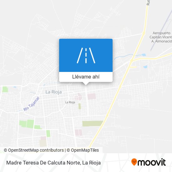 Mapa de Madre Teresa De Calcuta Norte