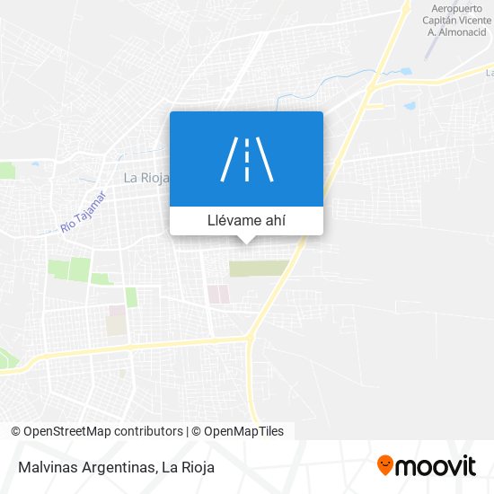 Mapa de Malvinas Argentinas