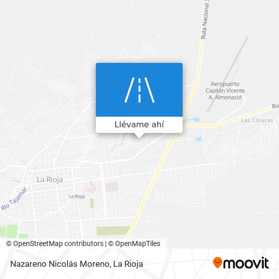Mapa de Nazareno Nicolás Moreno