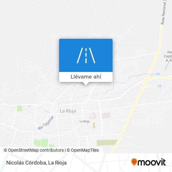 Mapa de Nicolás Córdoba